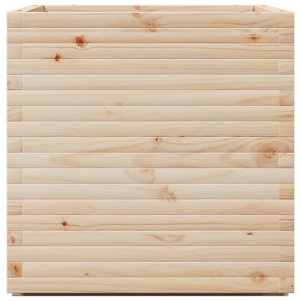 Plantenbak 70x70x72 cm massief grenenhout