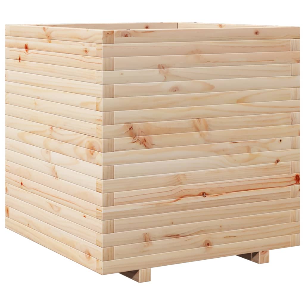 Plantenbak 70x70x72 cm massief grenenhout