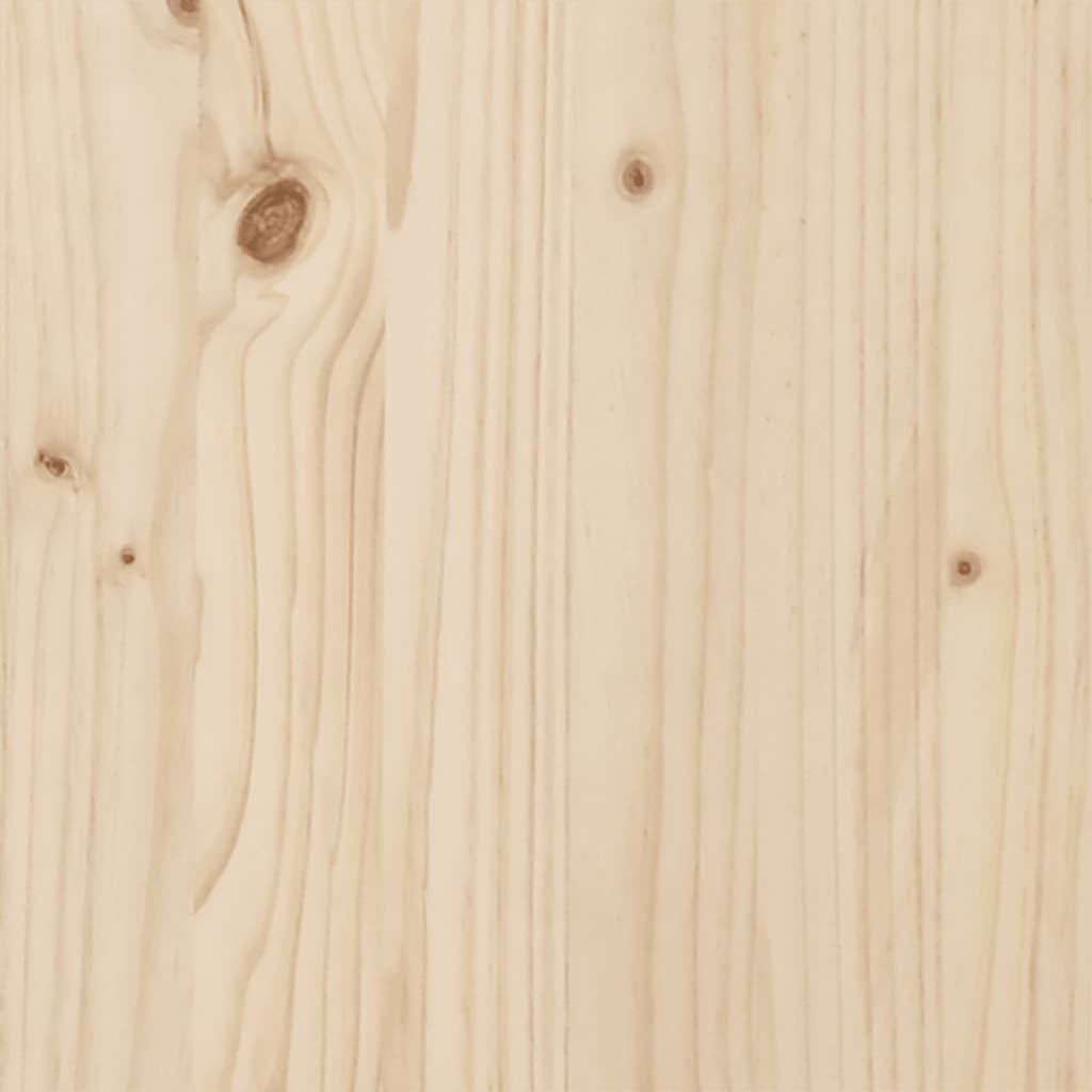 Plantenbak 70x70x72 cm massief grenenhout
