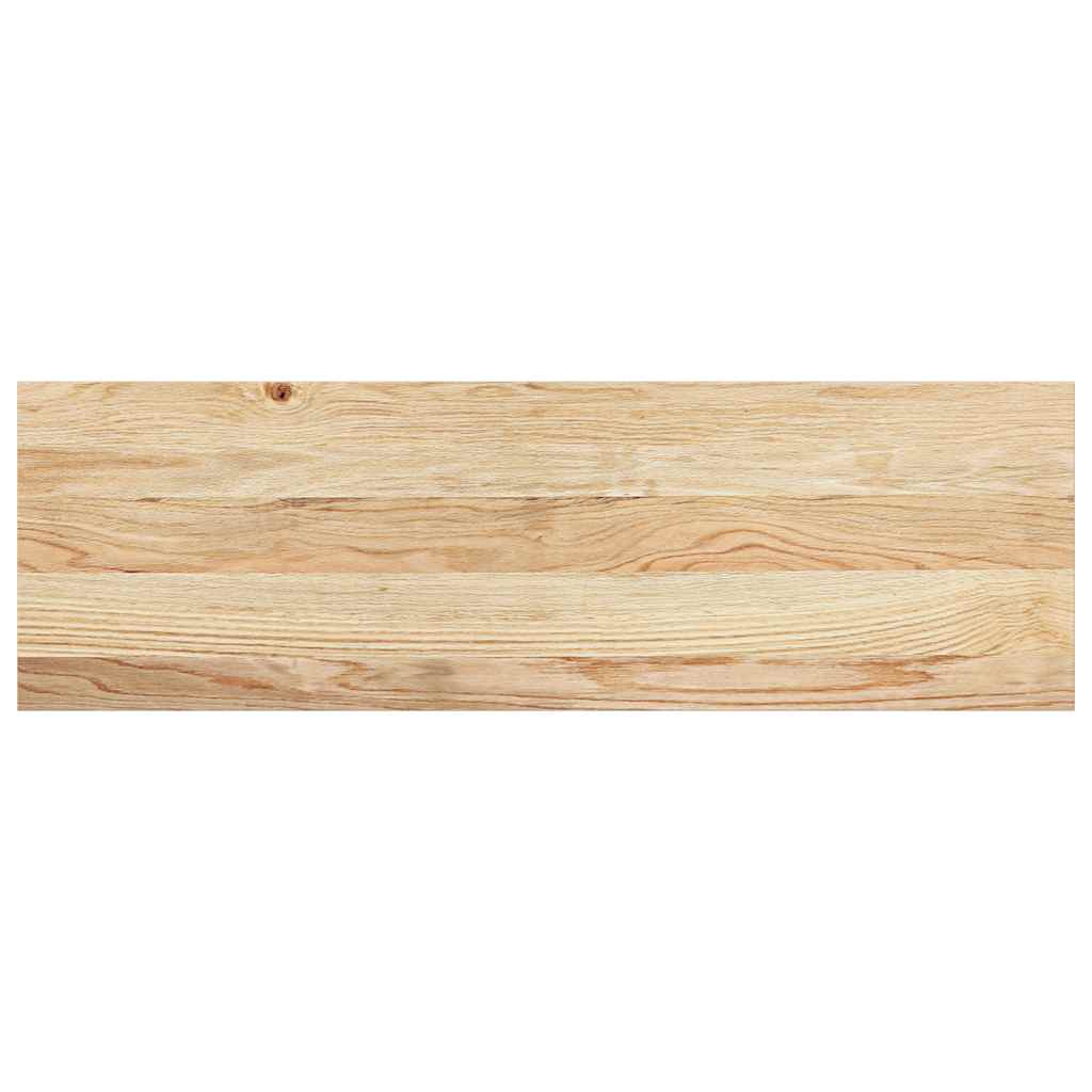 Traptreden 4 st 80x25x2 cm onbehandeld massief eikenhout