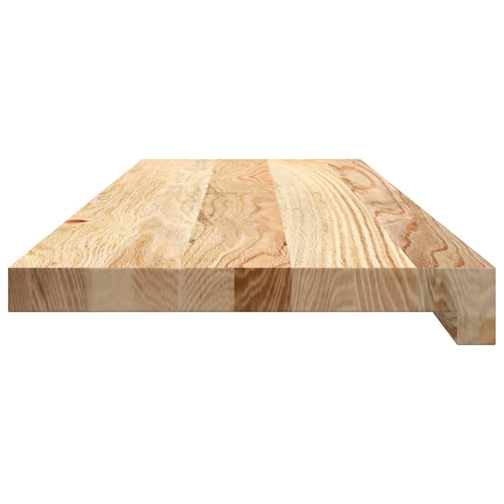 Traptreden 4 st 80x30x2 cm onbehandeld massief eikenhout