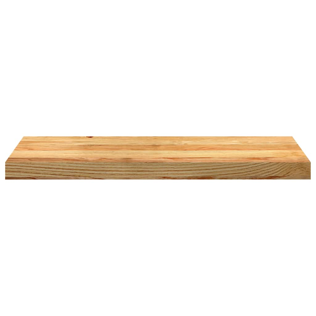 Traptreden 4 st 70x25x2 cm massief eikenhout lichtbruin