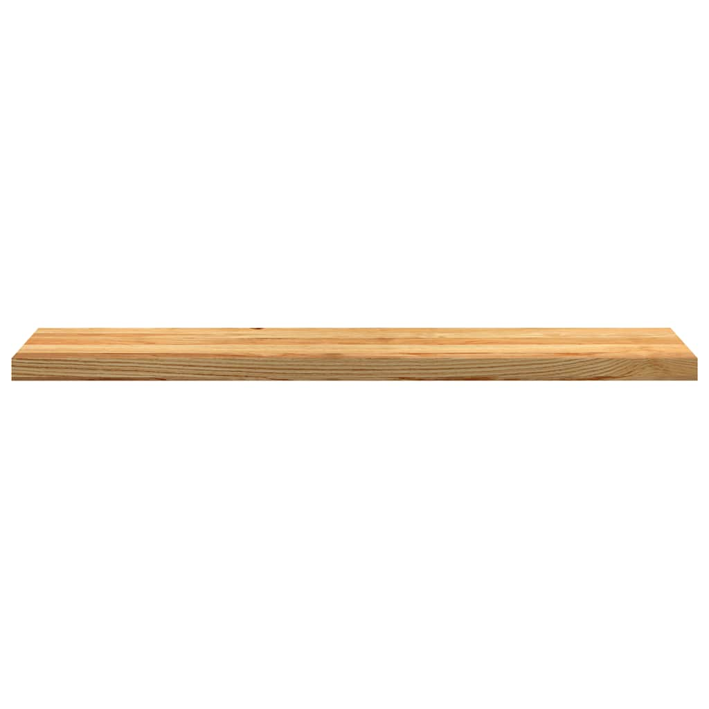 Traptreden 4 st 120x25x2 cm massief eikenhout lichtbruin