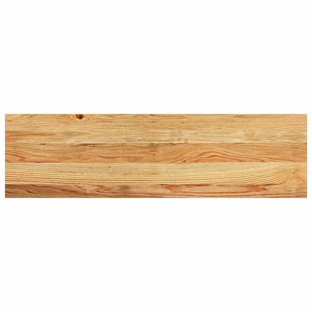 Traptreden 4 st 90x30x2 cm massief eikenhout lichtbruin