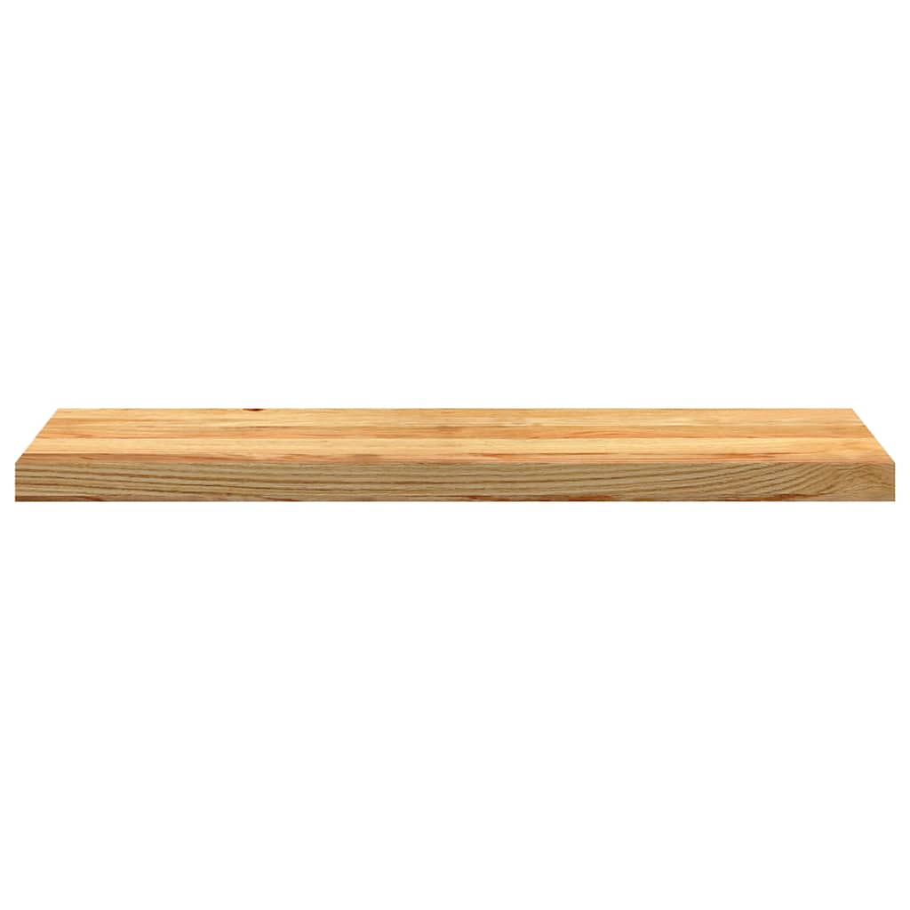 Traptreden 4 st 90x30x2 cm massief eikenhout lichtbruin