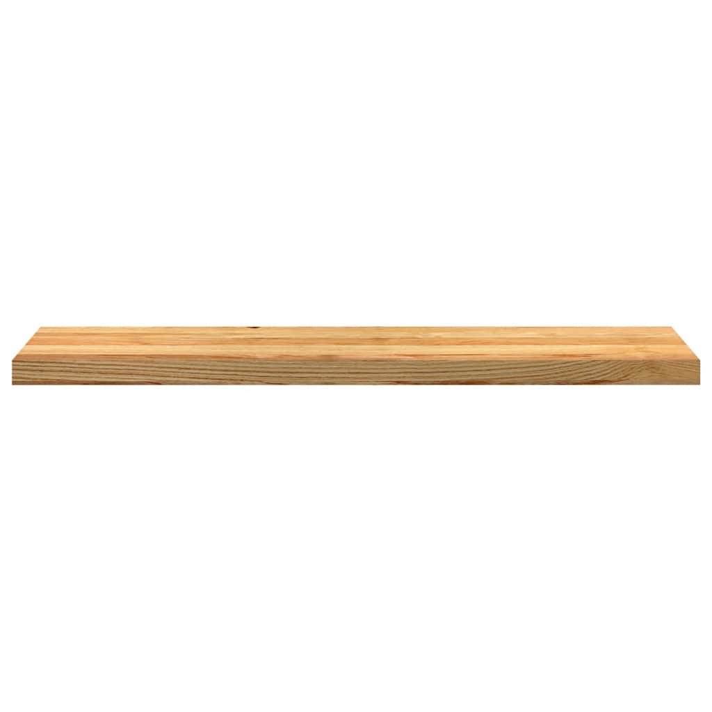 Traptreden 4 st 110x30x2 cm massief eikenhout lichtbruin