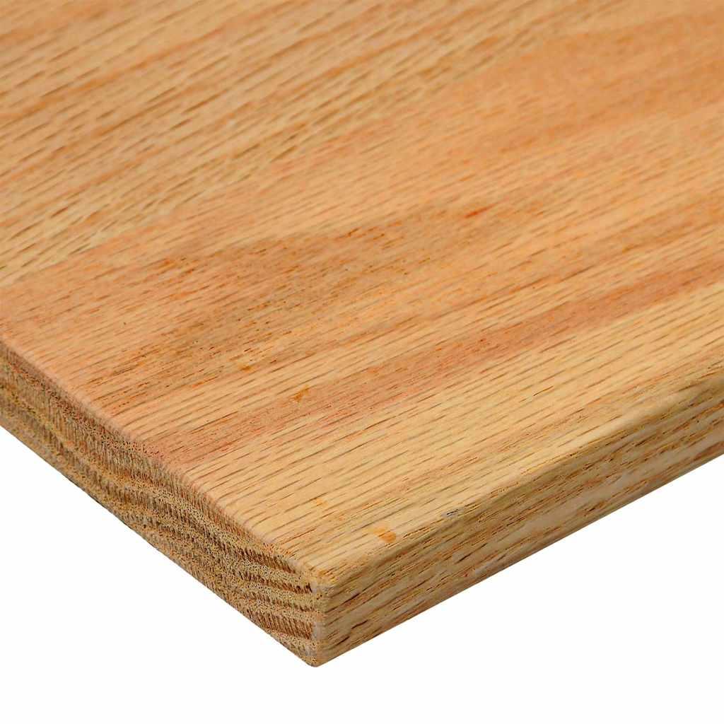 Traptreden 4 st 110x30x2 cm massief eikenhout lichtbruin