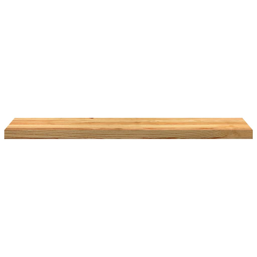 Traptreden 8 st 110x25x2 cm massief eikenhout lichtbruin