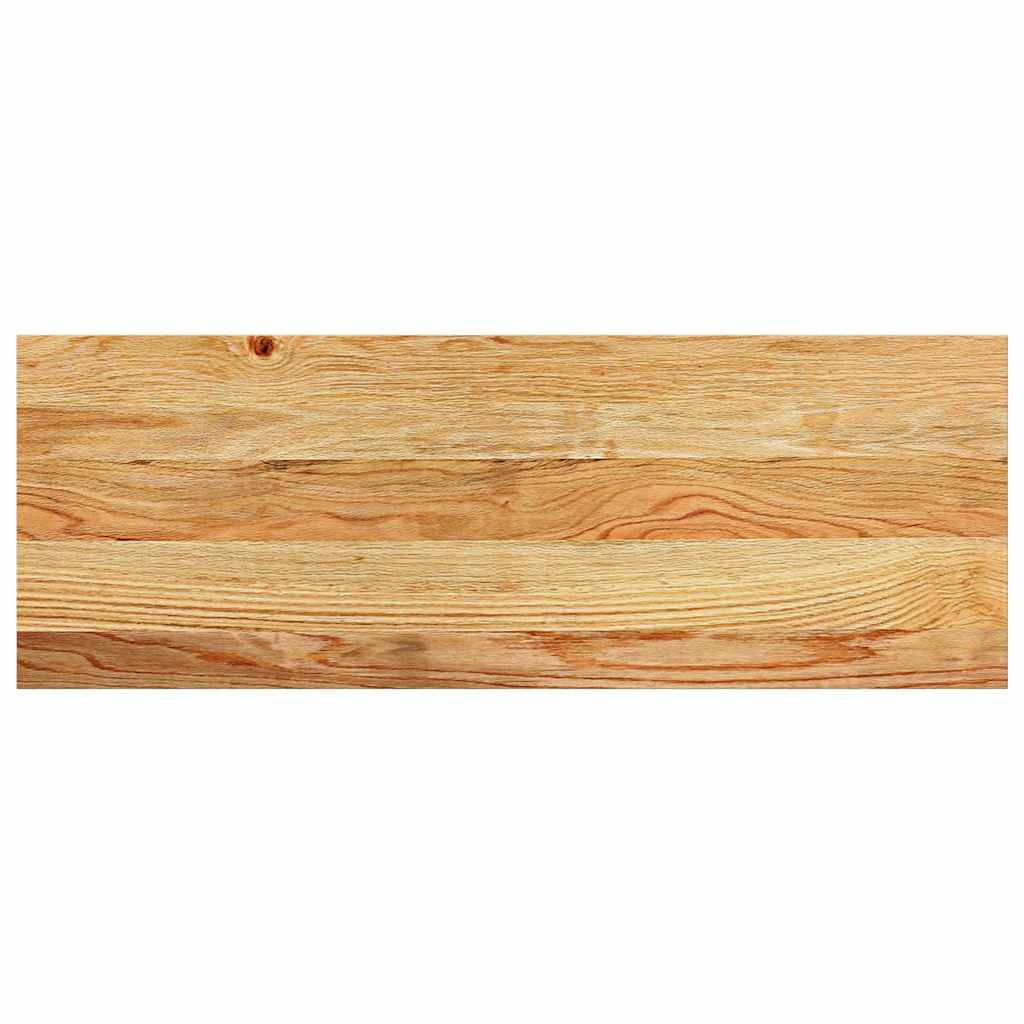 Traptreden 8 st 70x30x2 cm massief eikenhout lichtbruin