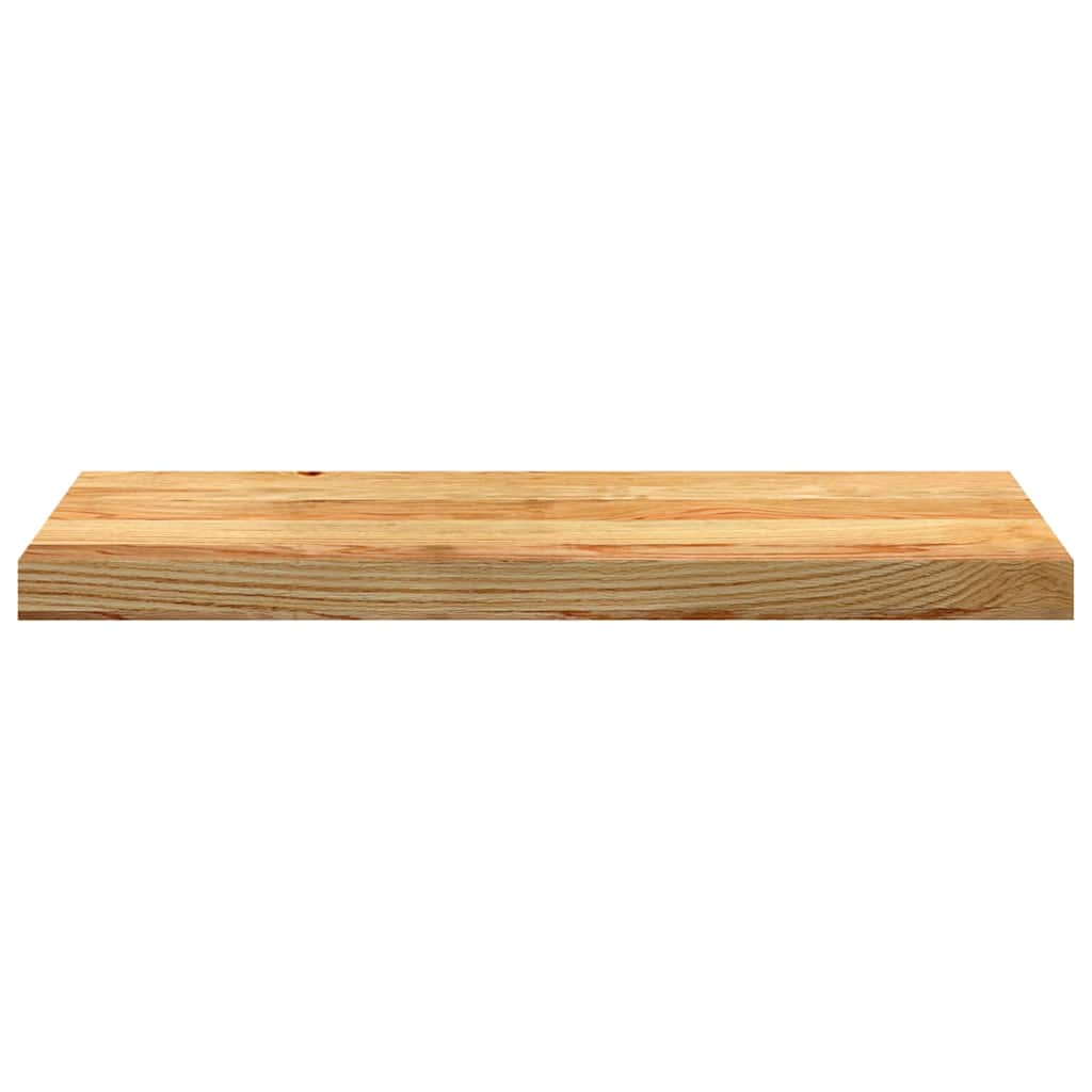 Traptreden 12 st 70x25x2 cm massief eikenhout lichtbruin