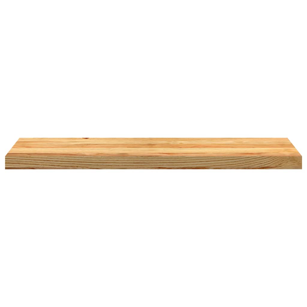 Traptreden 12 st 90x25x2 cm massief eikenhout lichtbruin