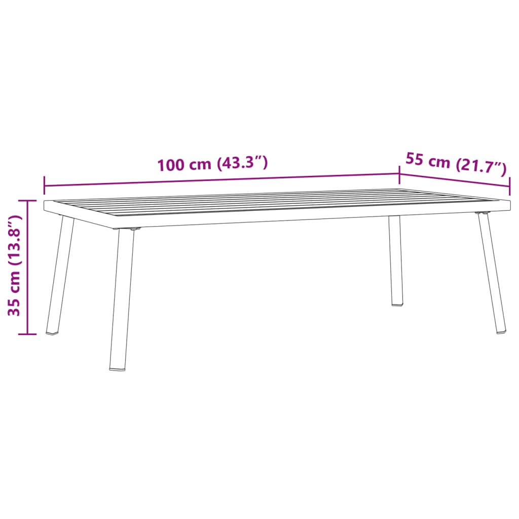 Loungeset met kussens staal en textileen zwart