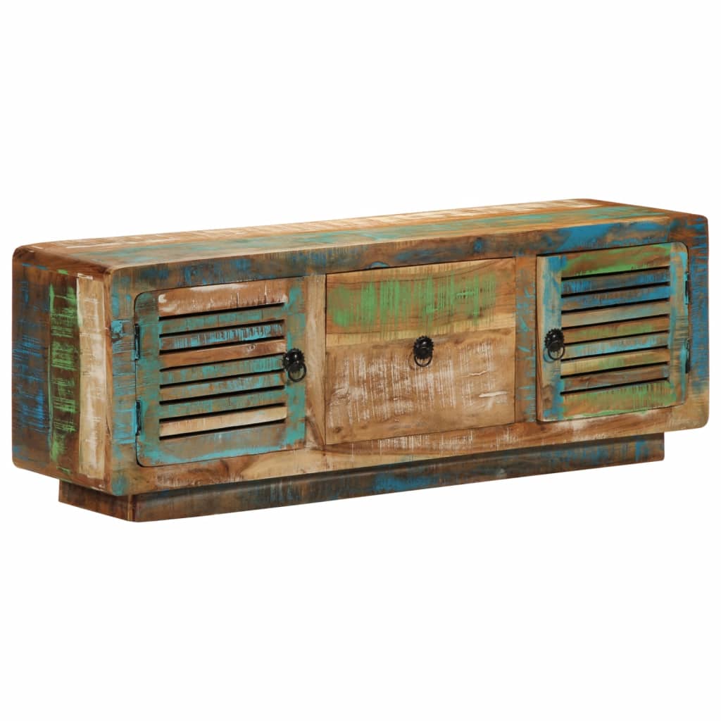 Tv-meubel 110x30x40 cm massief gerecycled hout