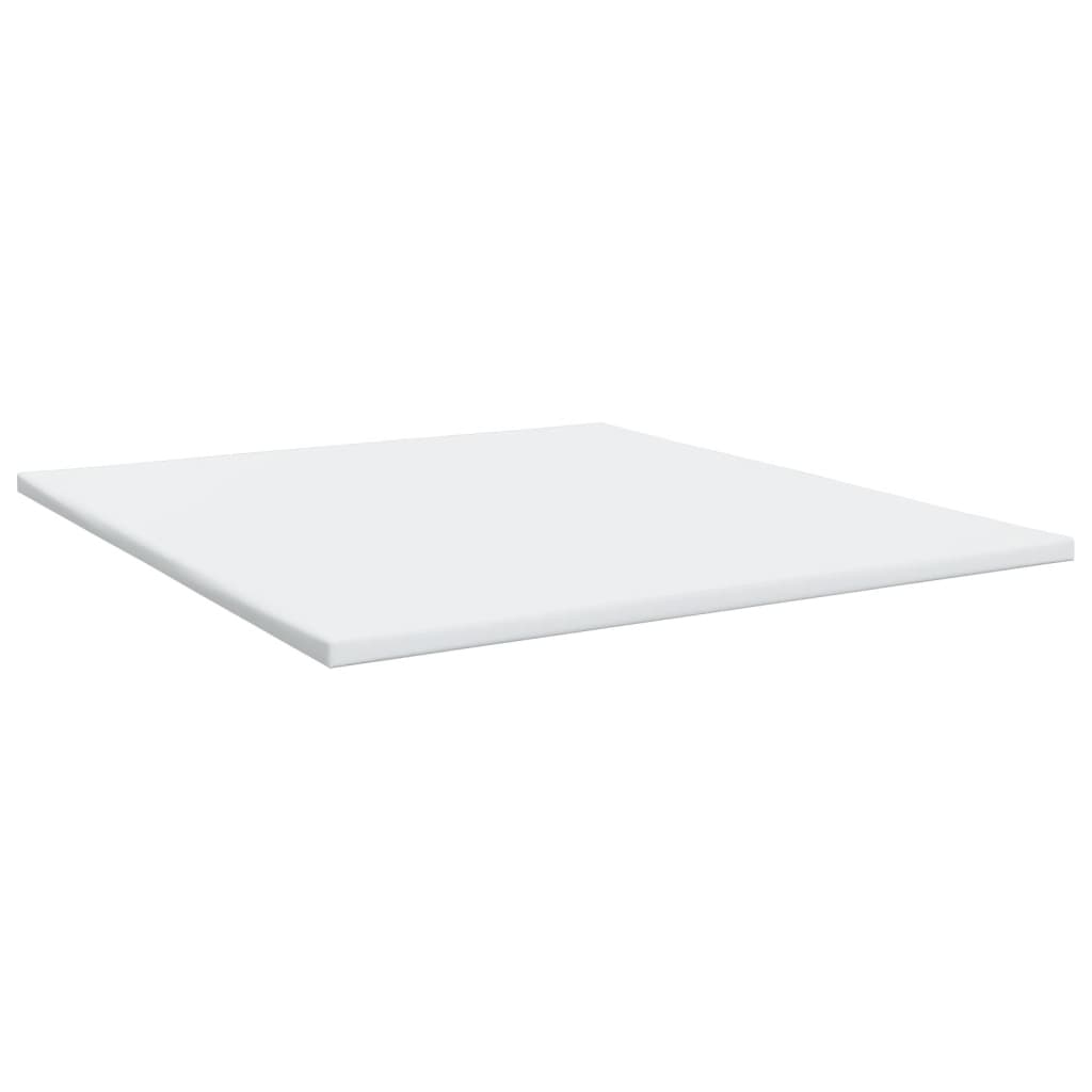 Boxspring met matras fluweel lichtgrijs 200x200 cm