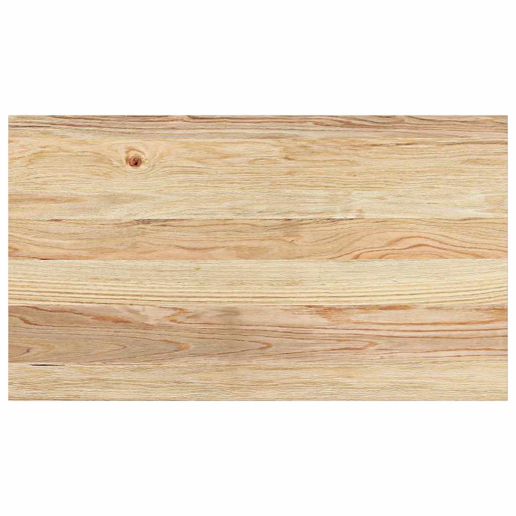 Vensterbanken 2 st onbehandeld 70x40x2 cm massief eikenhout