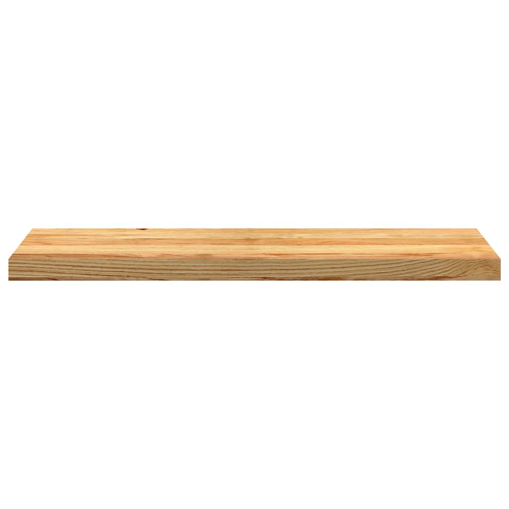 Vensterbanken 2 st 90x25x2 cm massief eikenhout lichtbruin