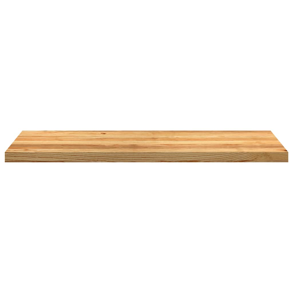 Vensterbanken 2 st 110x40x2 cm massief eikenhout lichtbruin