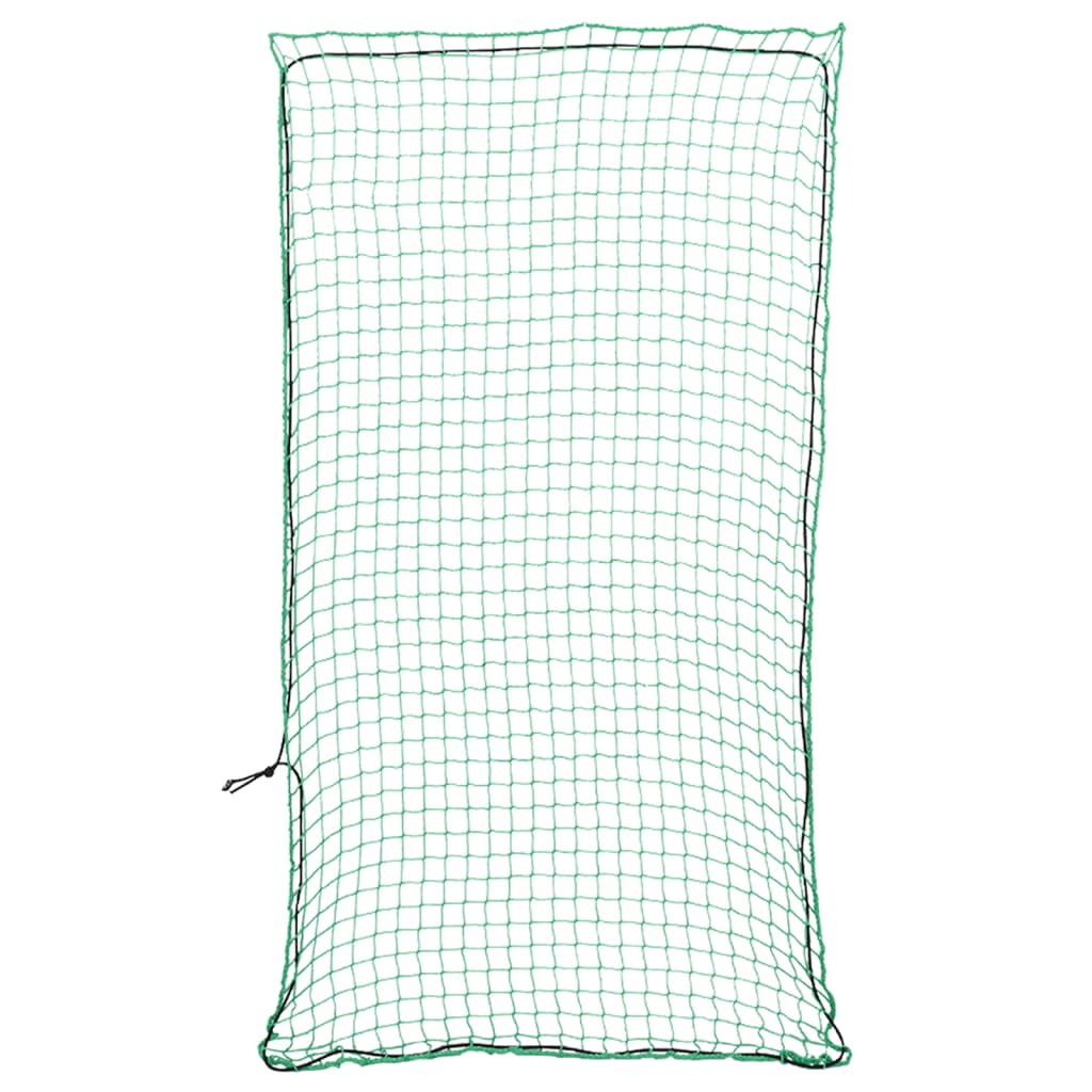 Aanhangwagennet elastisch touw 7x3,5 m polypropeen groen
