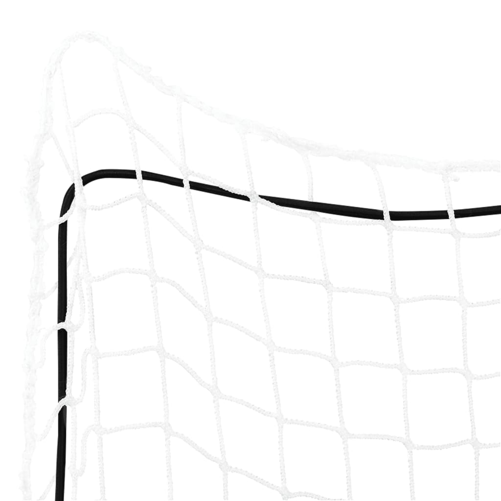 Aanhangwagennet elastisch touw 4,5x2,5 m polypropeen wit