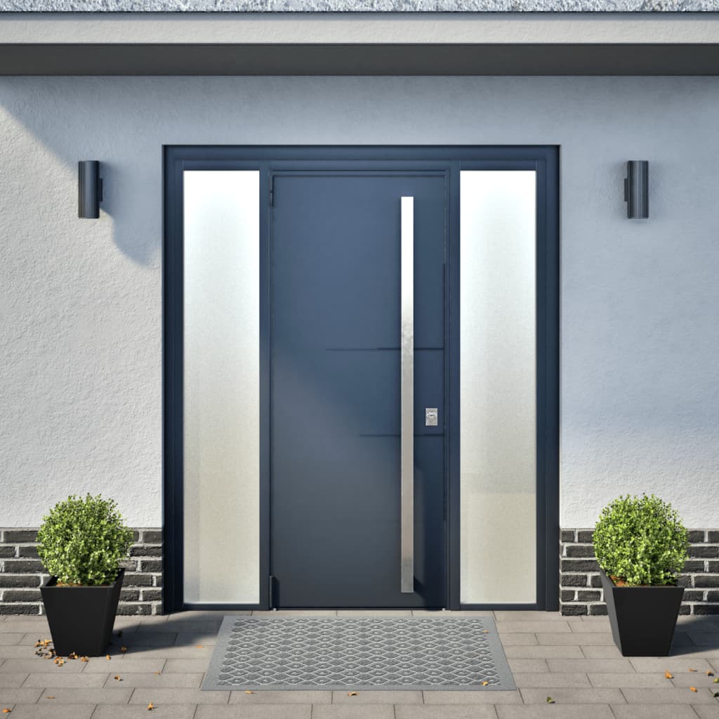 Plantenbakken Staal Zwart 2 30 x 30 x 30 cm Staal/Zwart