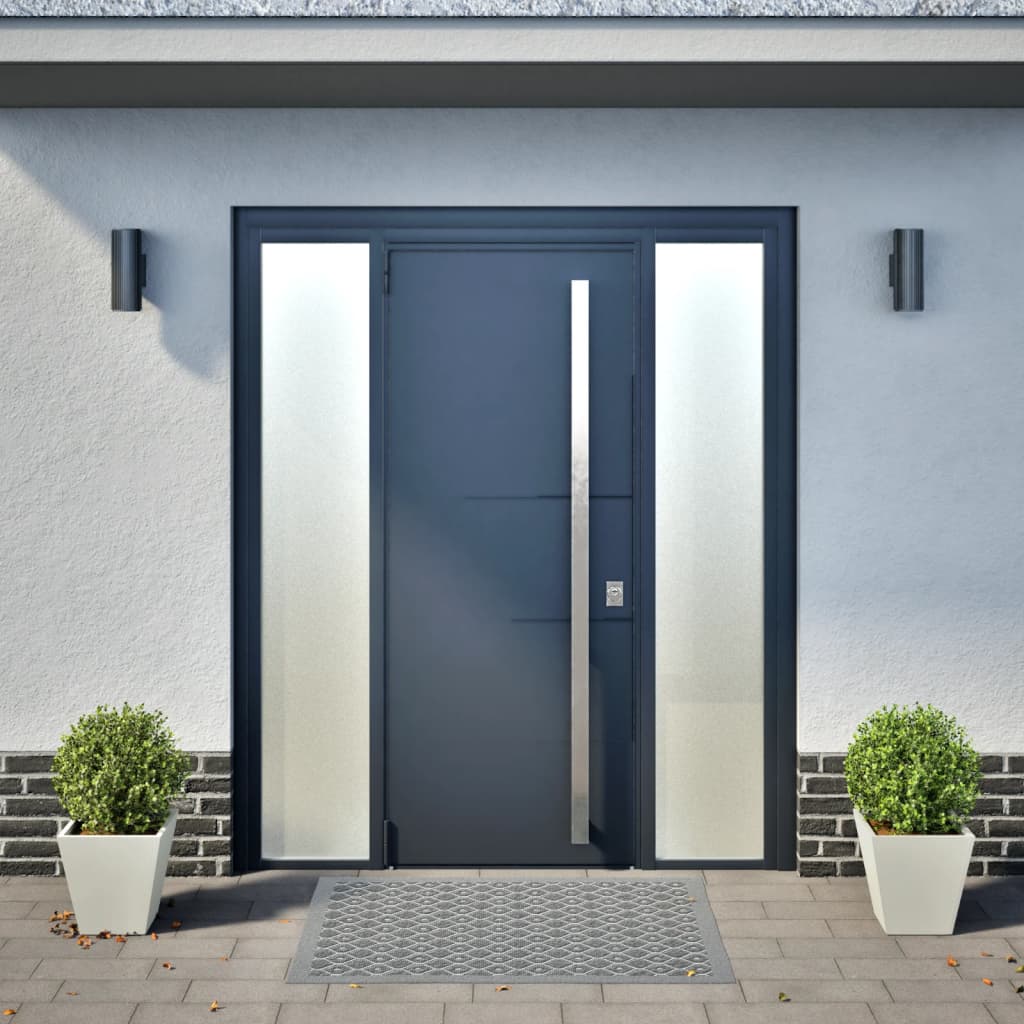 Plantenbakken Staal Wit 2 30 x 30 x 30 cm Staal/Wit