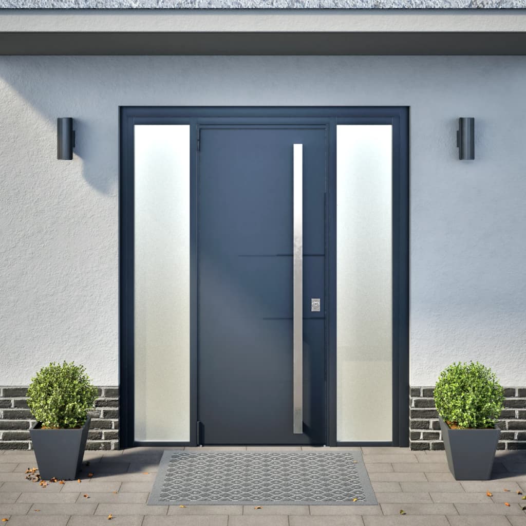 Plantenbakken Staal Antracietkleurig 2 30 x 30 x 30 cm Staal/Antracietkleurig