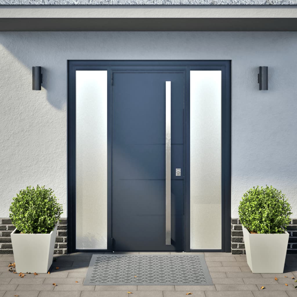 Plantenbakken Staal Wit 2 40 x 40 x 40 cm Staal/Wit