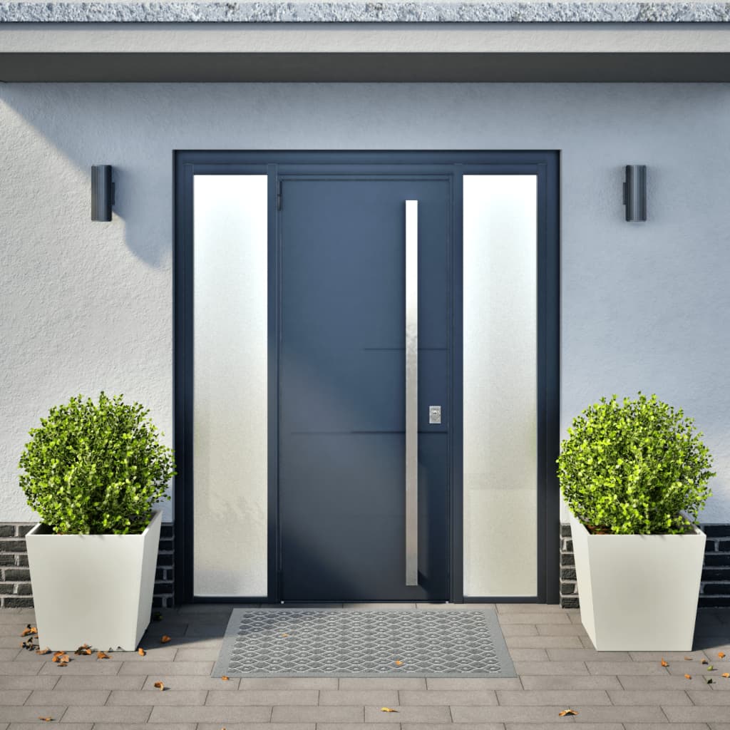 Plantenbakken Staal Wit 2 50 x 50 x 50 cm Staal/Wit