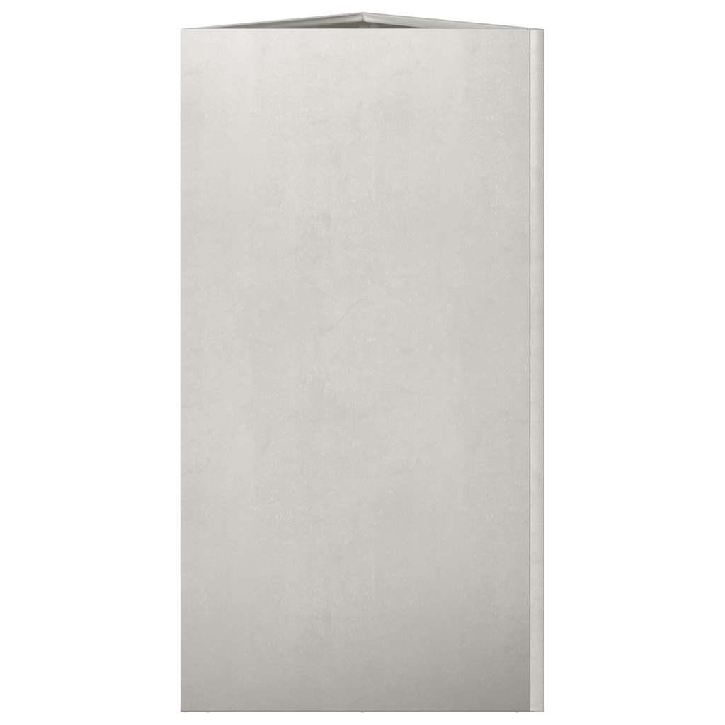 Plantenbakken Driehoek Roestvrij Staal 2 40 x 40 x 75 cm Roestvrij staal/Lichtgrijs