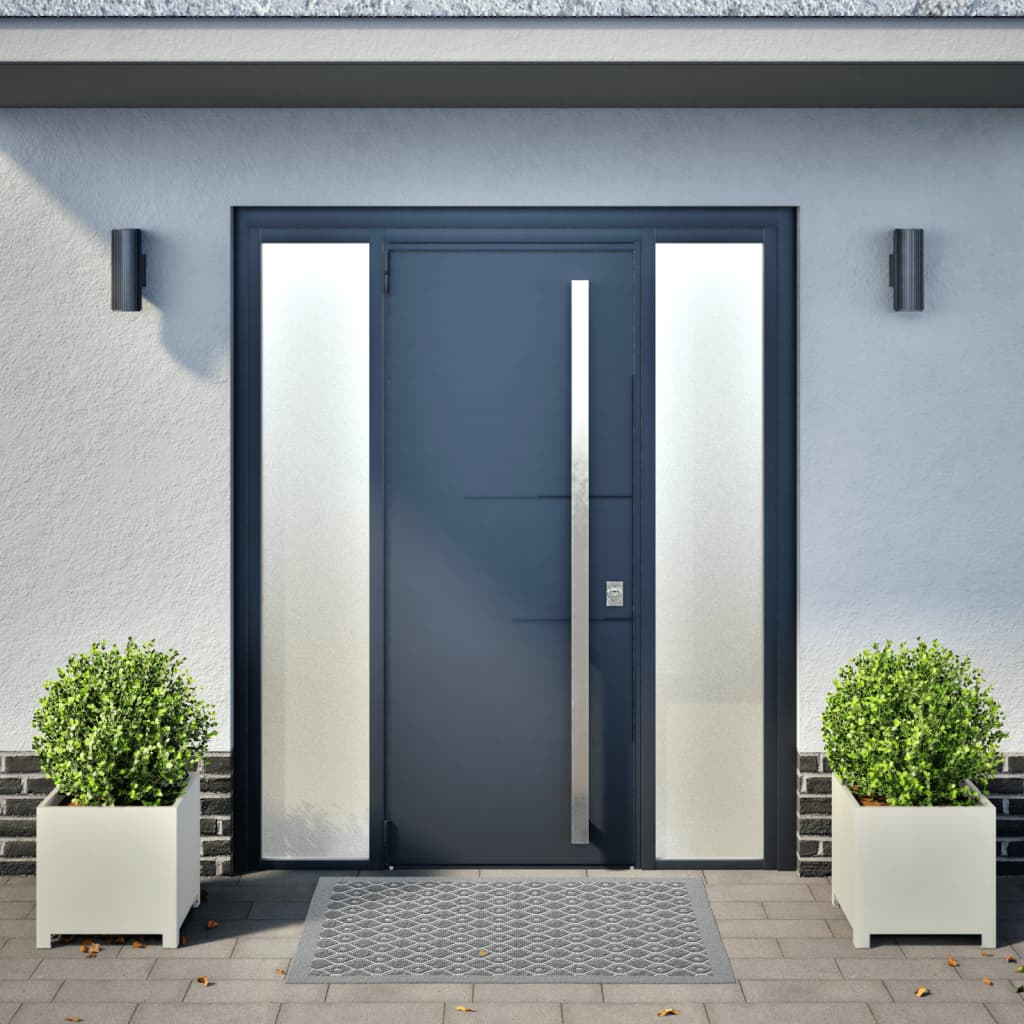 Plantenbakken Staal Wit 2 40 x 40 x 40 cm Staal/Wit