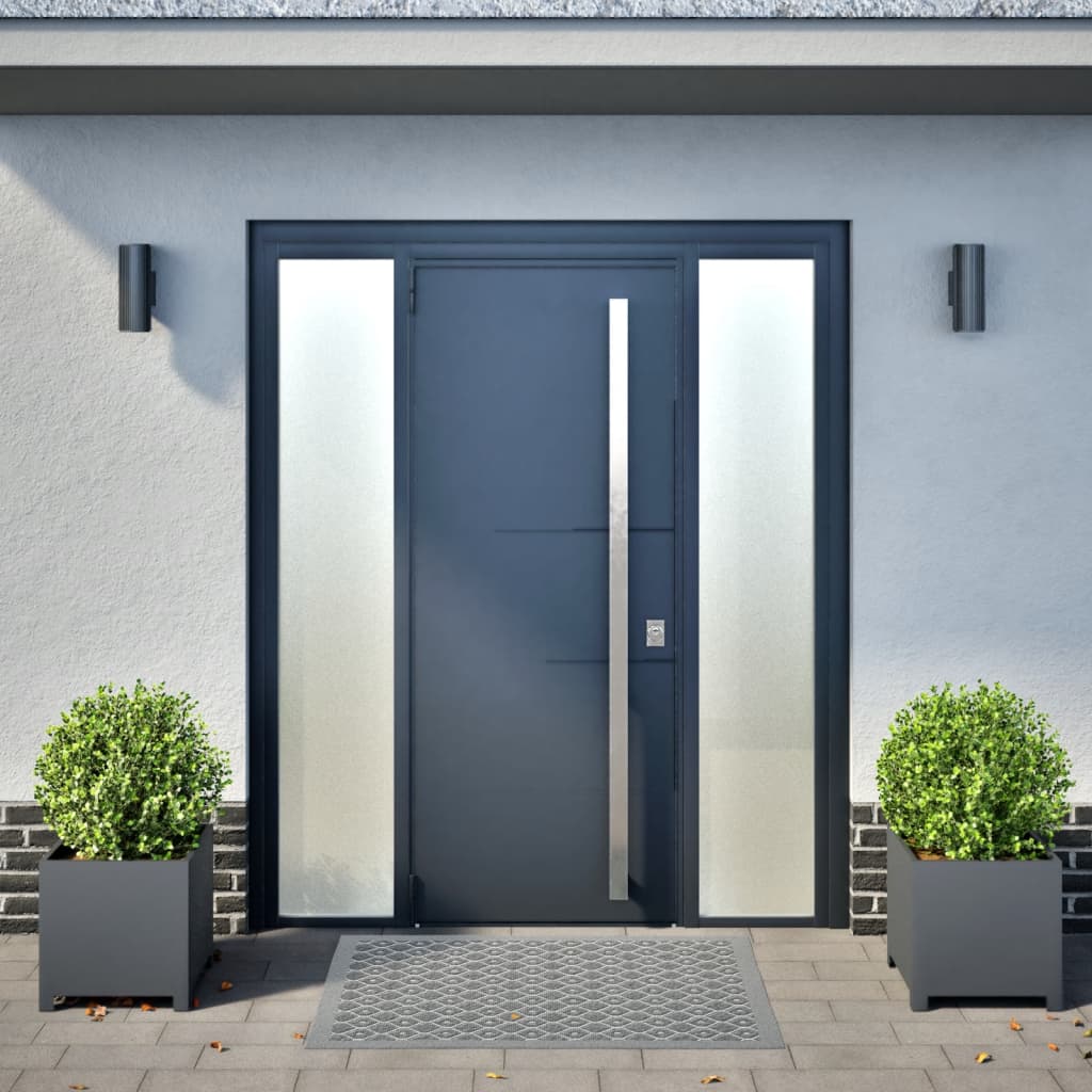 Plantenbakken Staal Antracietkleurig 2 40 x 40 x 40 cm Staal/Antracietkleurig