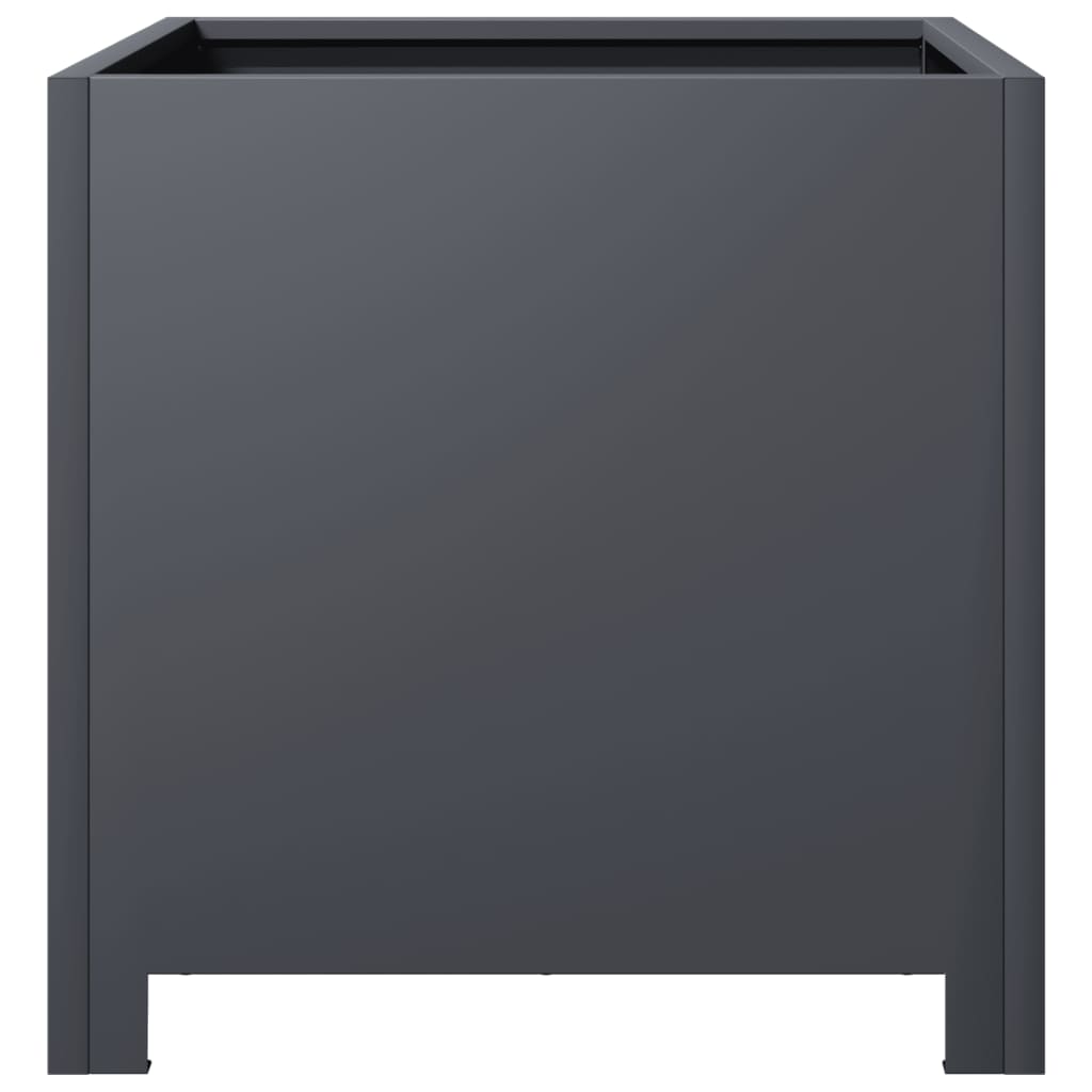 Plantenbakken Staal Antracietkleurig 2 40 x 40 x 40 cm Staal/Antracietkleurig