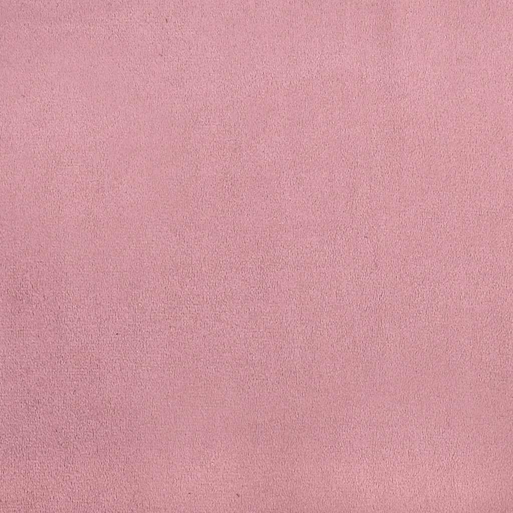 Bankje 110x74x84 cm fluweel roze