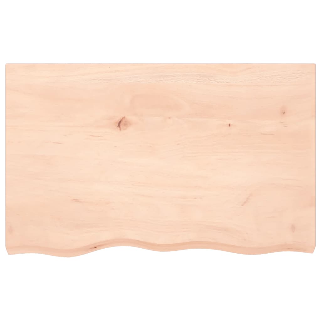 Badkamer Wandschap Staal En Massief Eikenhout 1 80 x 50 x 2 cm Bruin en wit
