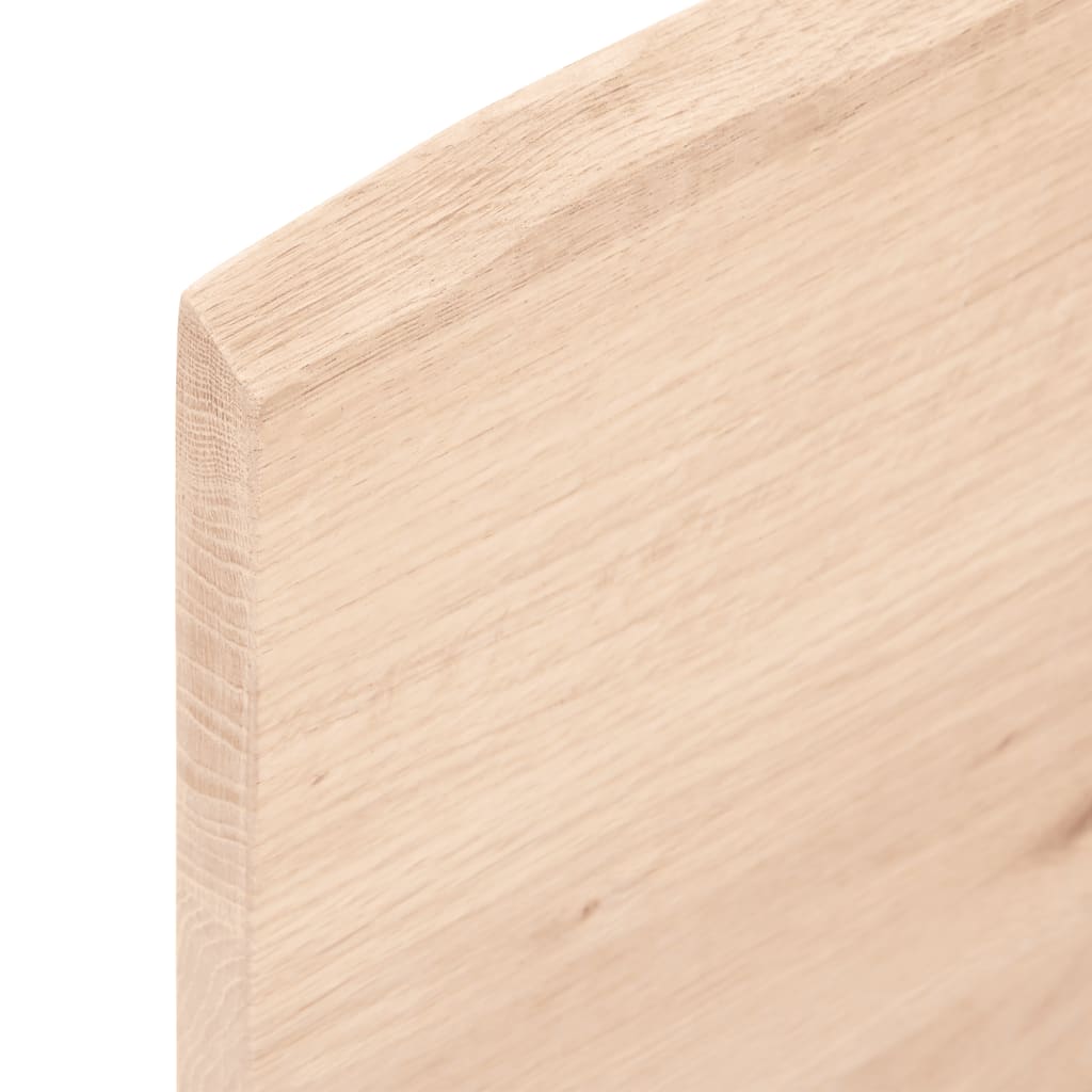 Badkamer Wandschap Staal En Massief Eikenhout 1 80 x 50 x 2 cm Bruin en wit