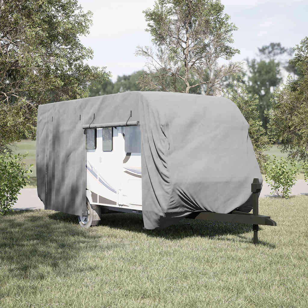 Caravanhoes 550x250x220 cm vliesvlies grijs