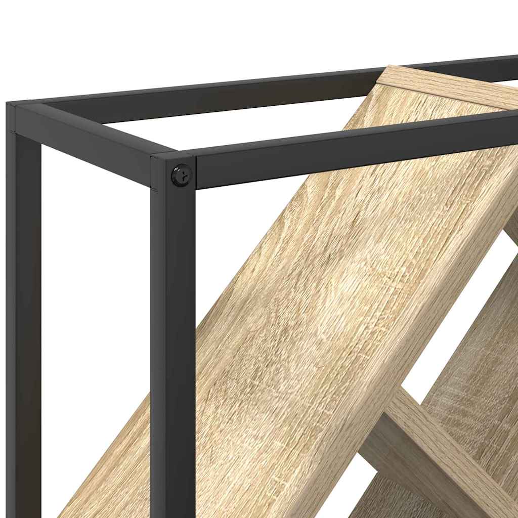 Wijnrek Sonoma eiken 51 x 18 x 52.5 cm Bewerkt hout