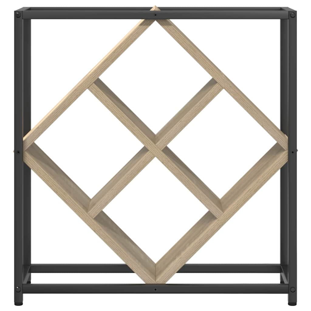 Wijnrek Sonoma eiken 51 x 18 x 52.5 cm Bewerkt hout