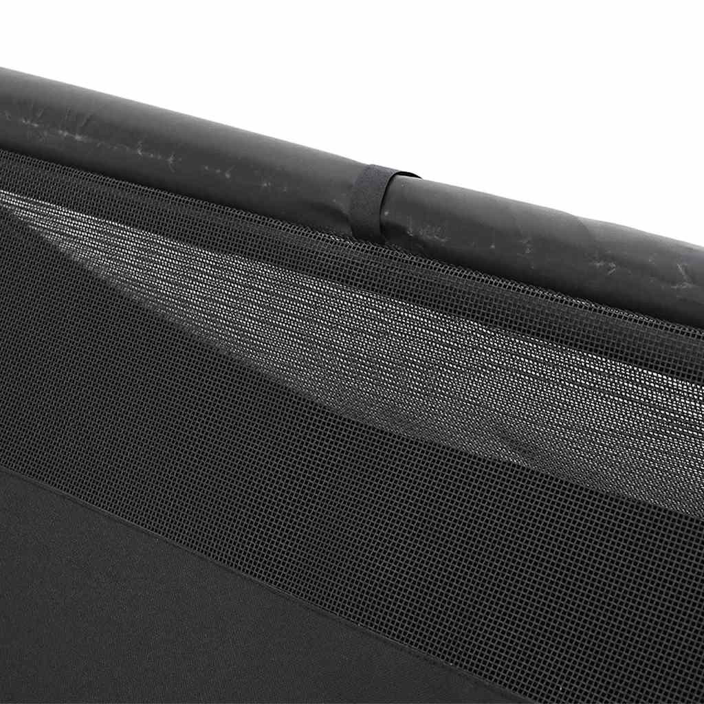 Hondenhuis Zwart 110 x 75 x 107.5 cm Oxford Stof en Staal