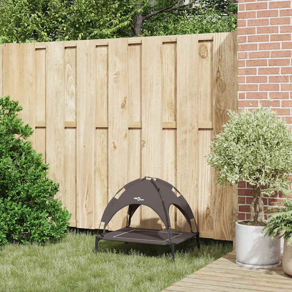 Hondenbed Bruin s Staal