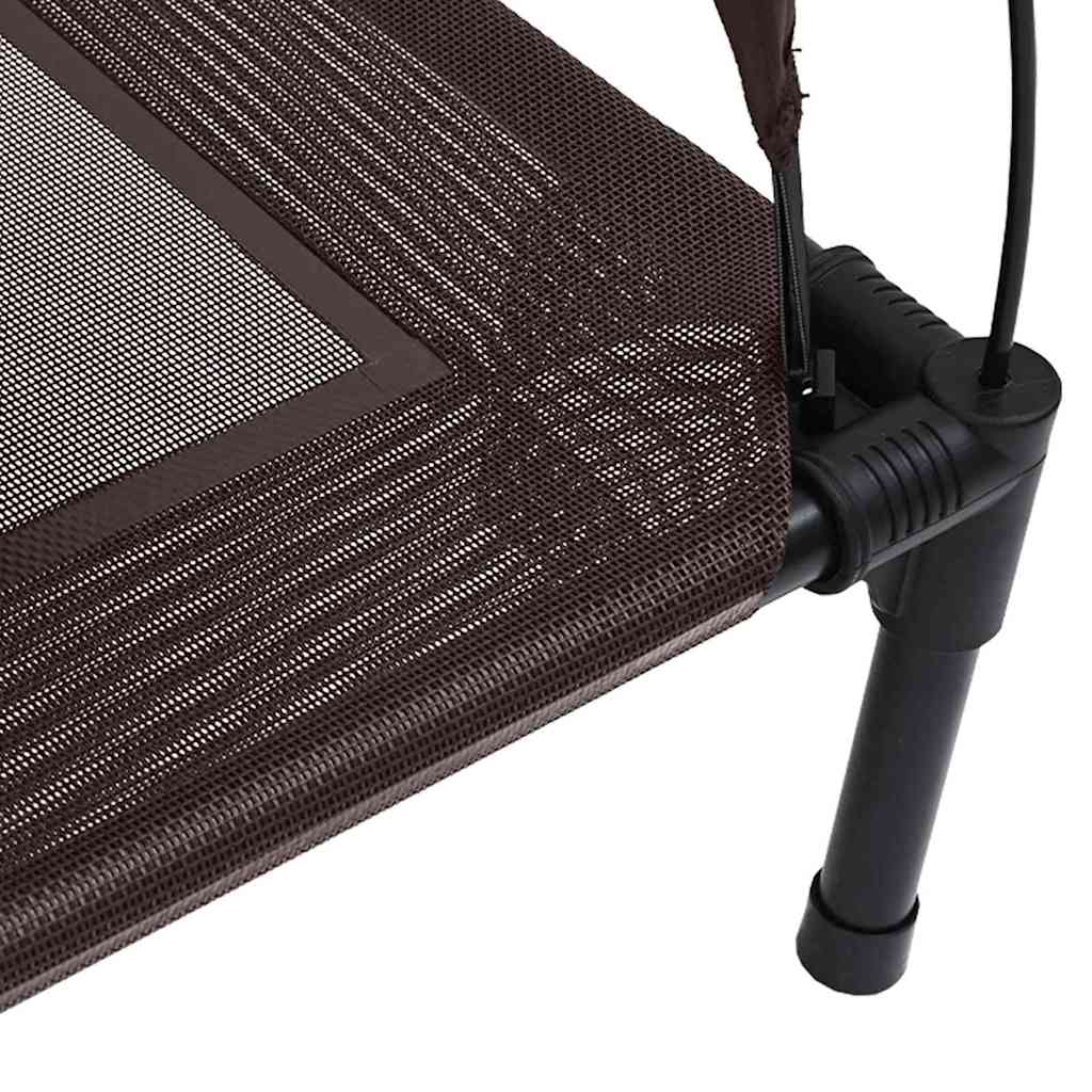 Hondenbed Bruin m Staal