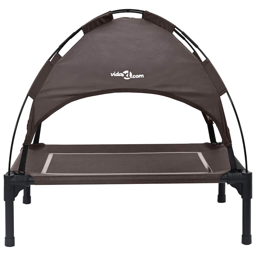 Hondenbed Bruin m Staal