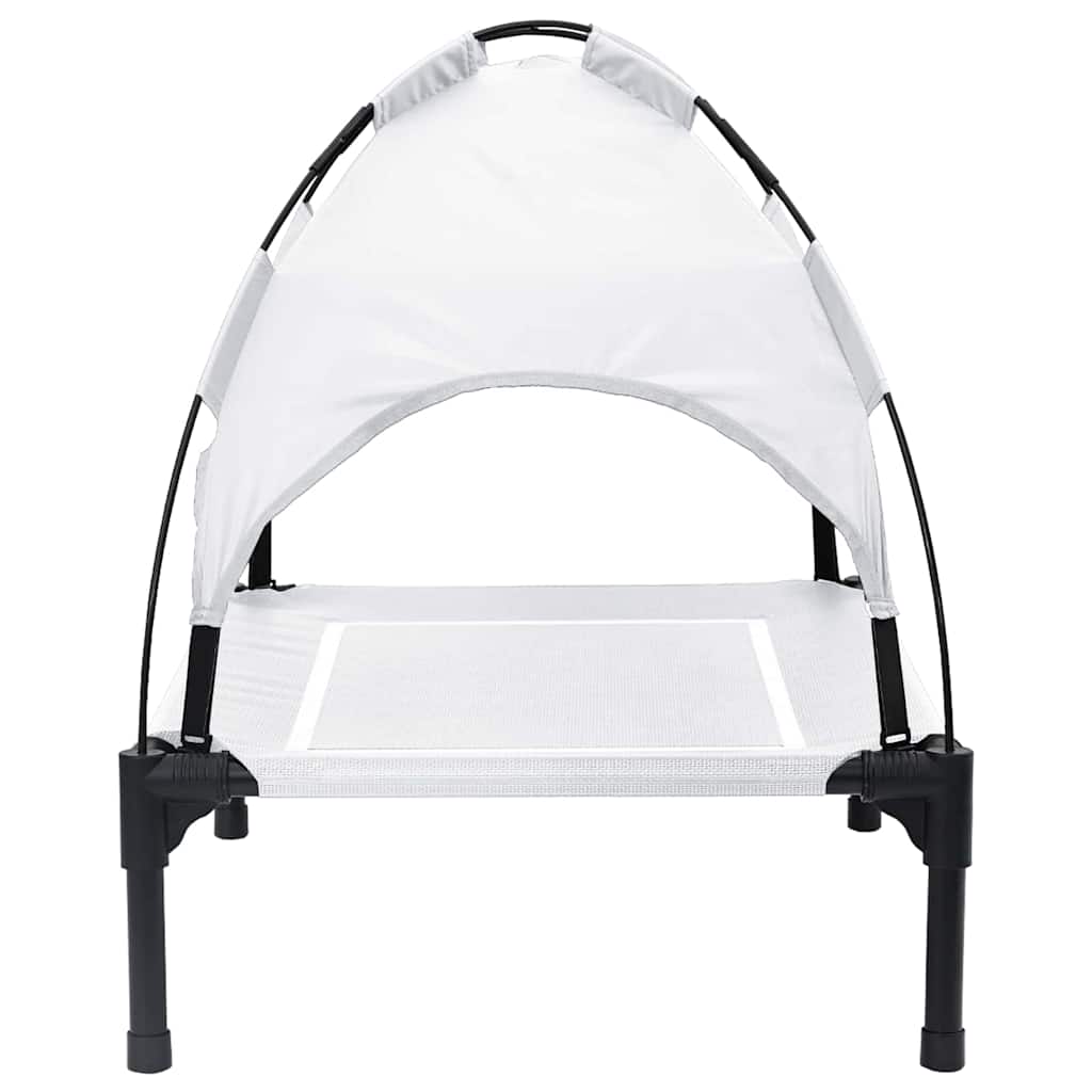 Hondenbed Zilvergrijs s Staal