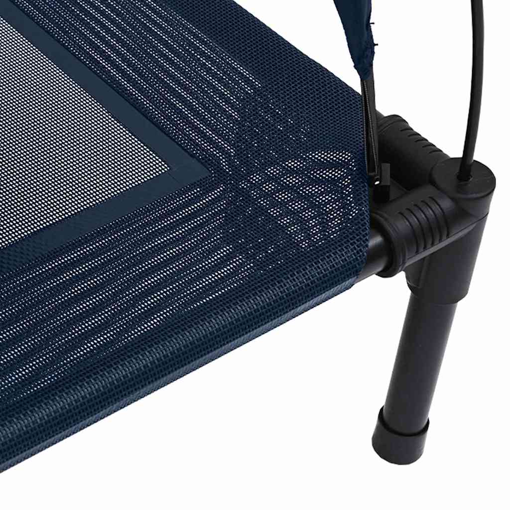 Hondenbed Marineblauw s Staal