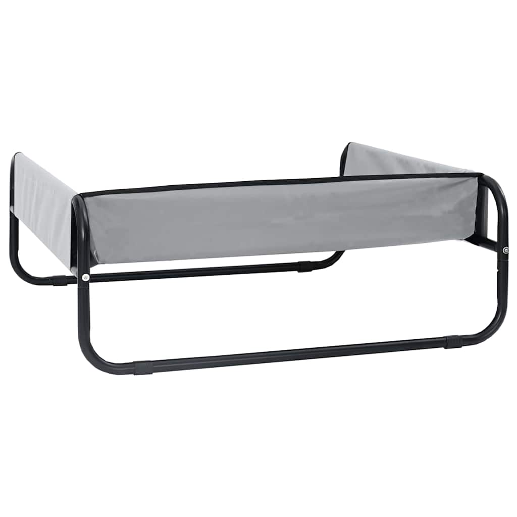 Hondenbed Lichtgrijs s Oxford Stof en Staal