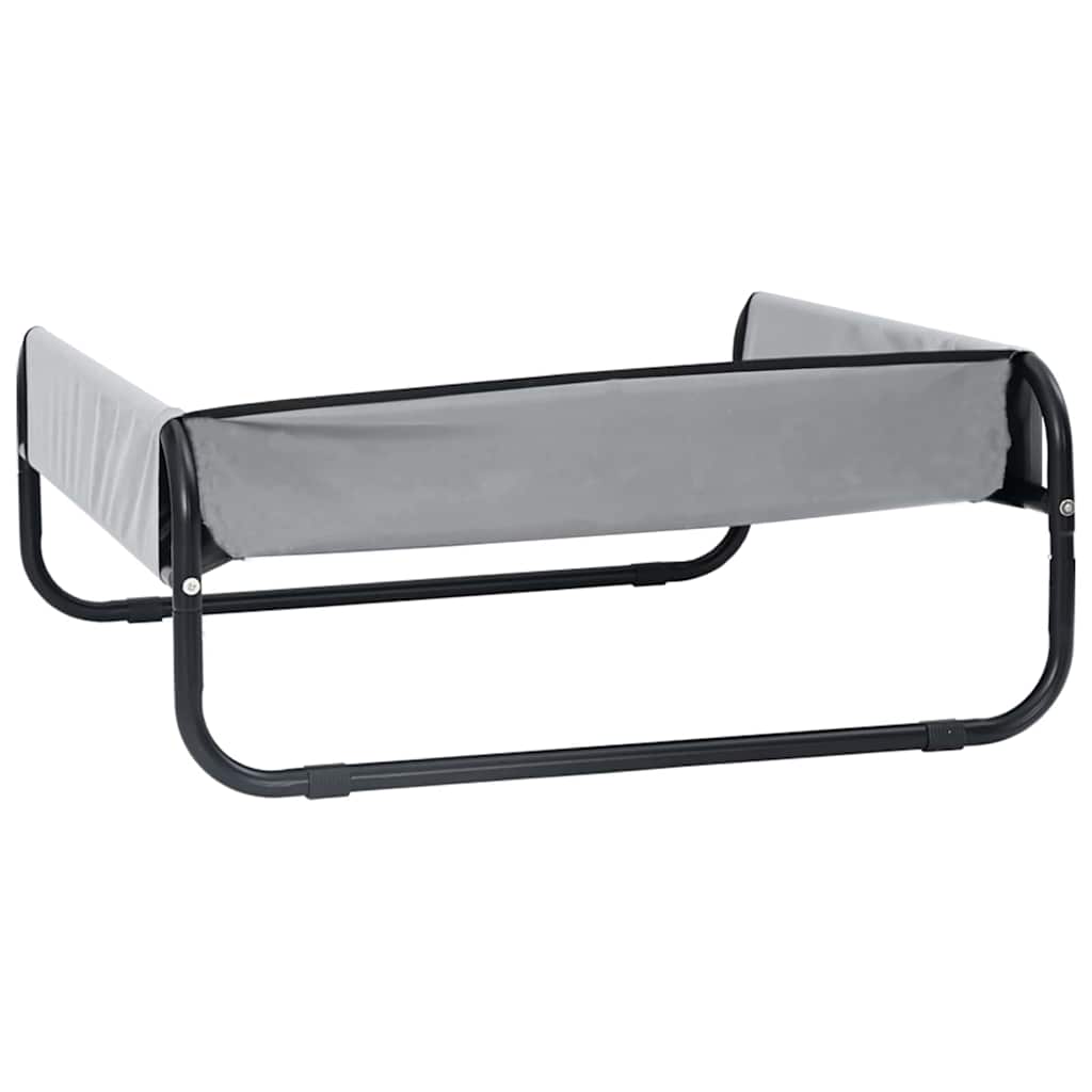 Hondenbed Lichtgrijs m Oxford Stof en Staal