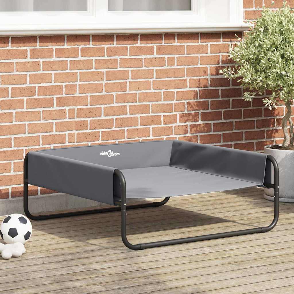 Hondenbed Lichtgrijs l Oxford Stof en Staal