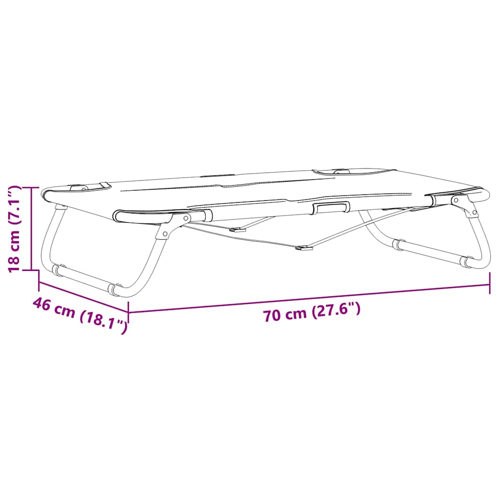 Hondenbed Lichtgrijs s Oxford Stof en Staal