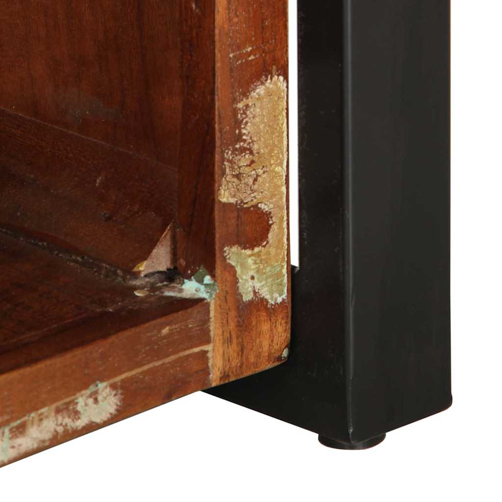 Salontafel 90x50x36 cm massief gerecycled hout meerkleurig