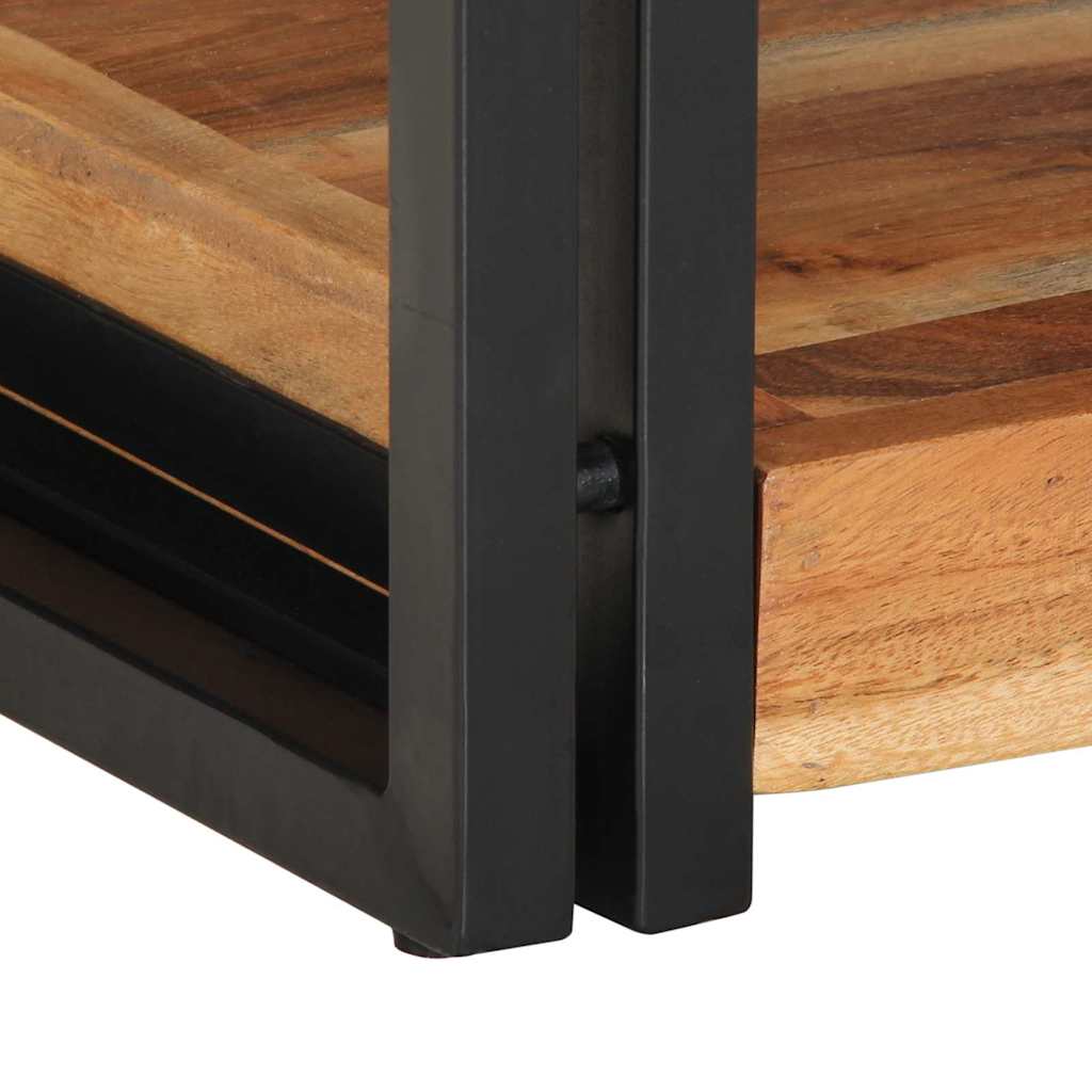 Nachtkastje 2 pcs Bruin 40 x 35 x 50 cm Massief acaciahout